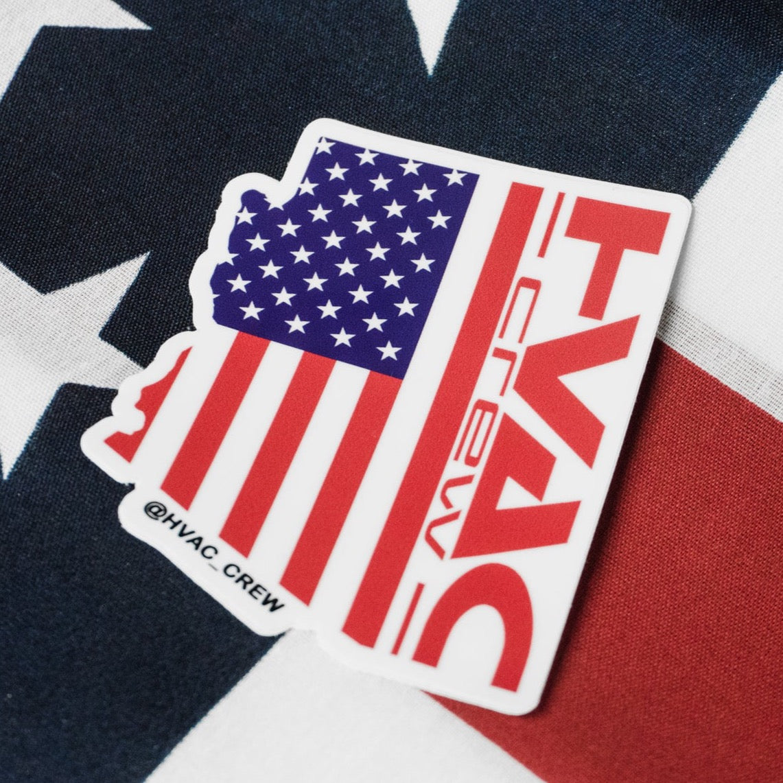 AZ state hvac crew sticker
