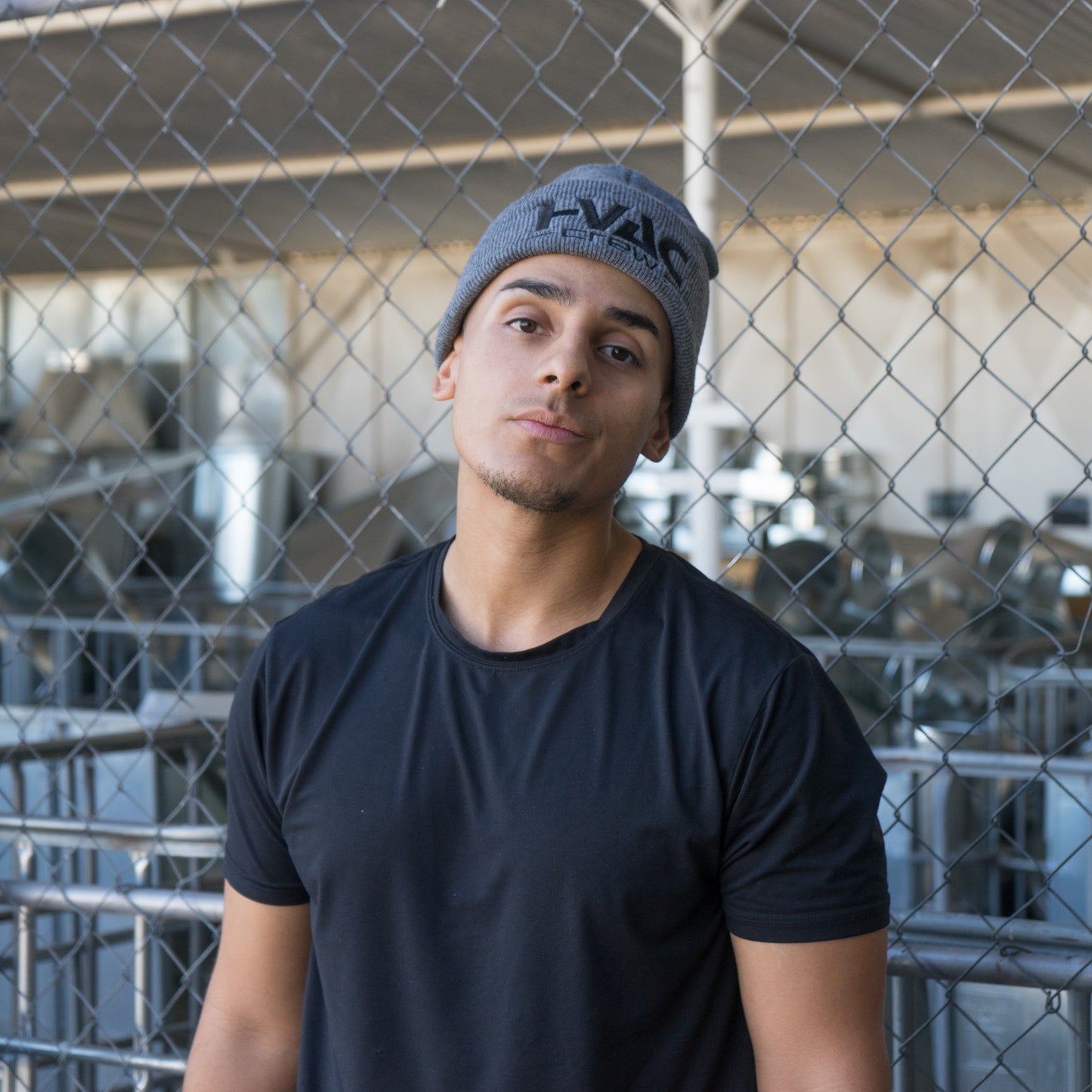 HVAC CREW Gray Beanie