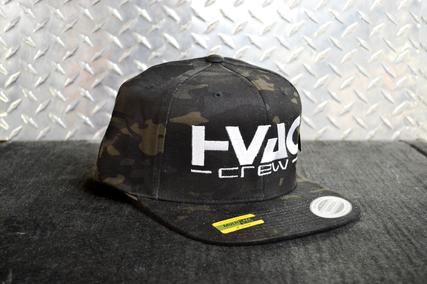 HVAC CREW Dark Camo Snapback