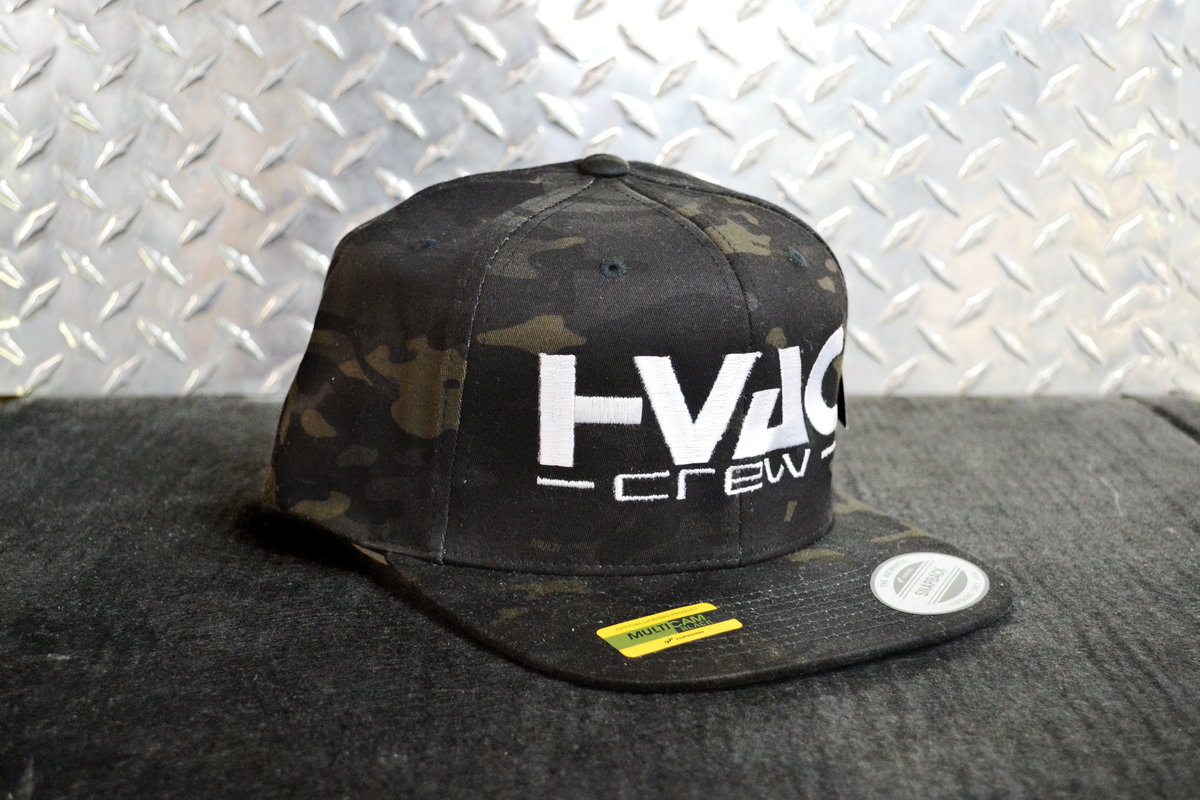 HVAC CREW Dark Camo Snapback – Hvaccrew