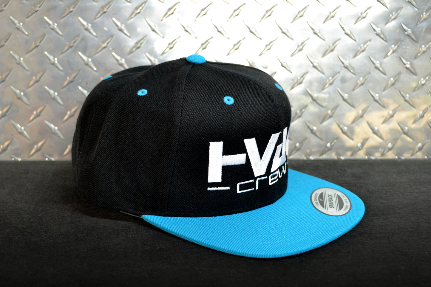 HVAC CREW Teal Snapback