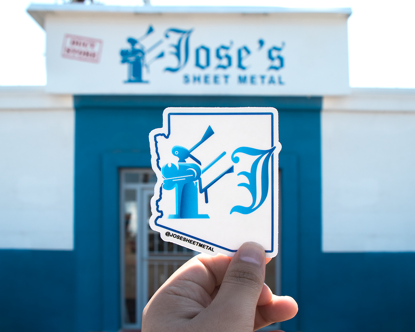 Jose's Sheet Metal Sticker