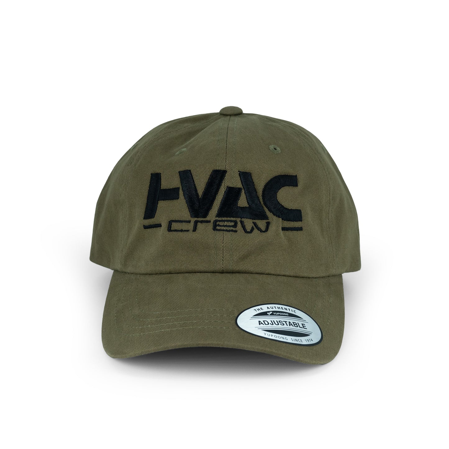 Hvac Crew Olive Dad Cap