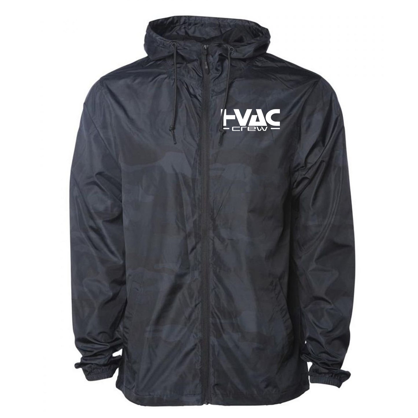 Dark Camo HVAC CREW Windbreaker