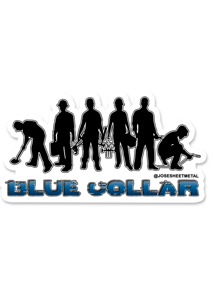 Blue Collar Sticker – Hvaccrew